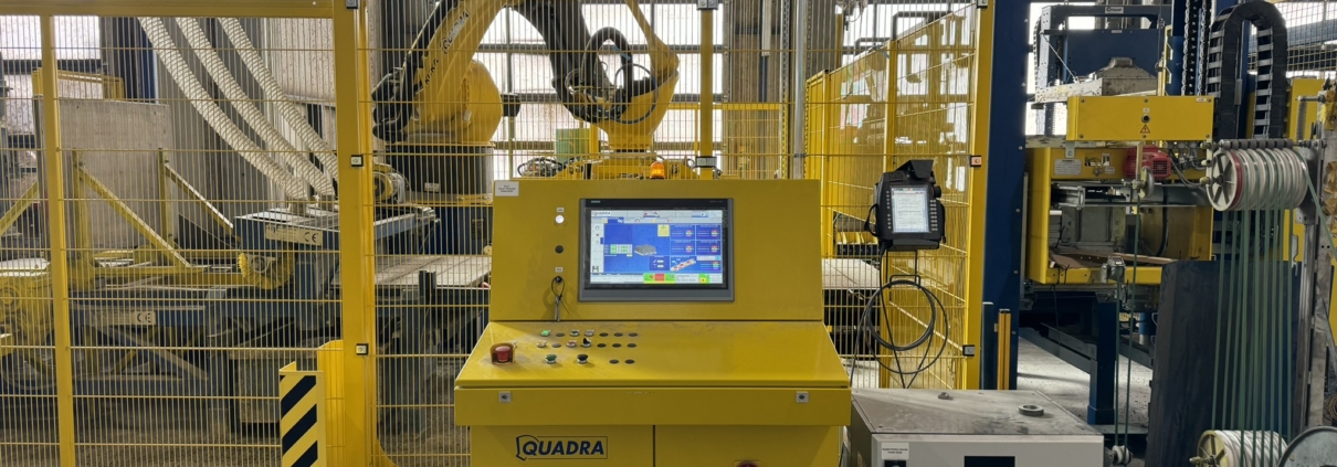Quadra Concrete palettisation