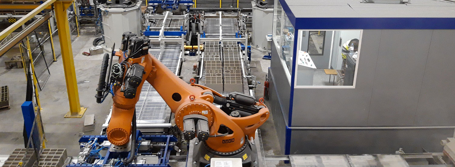 Quadra Concrete Robots
