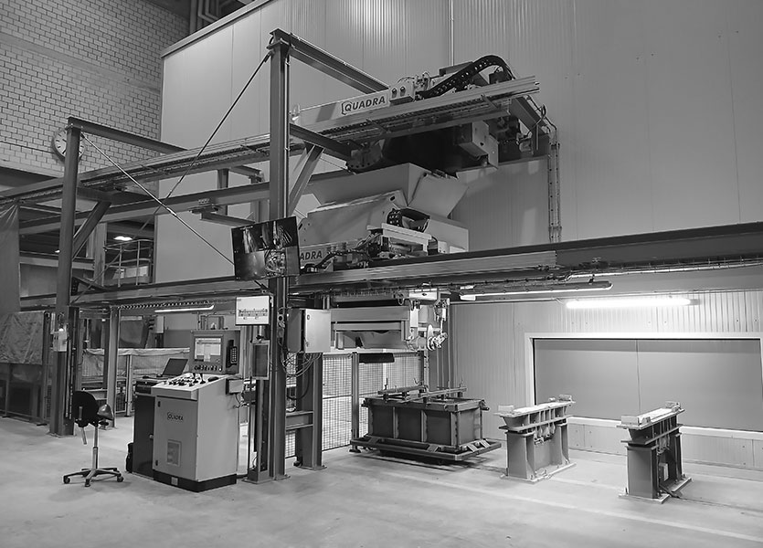 Quadra ligne production démoulage différé Quadra ligne production démoulage différé