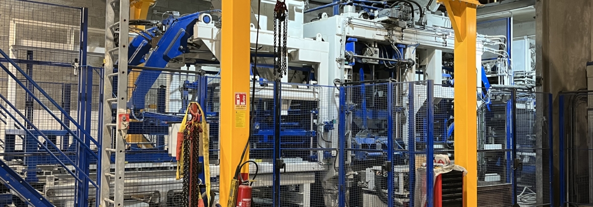 Quadra vibrating press at the Wittenheim site