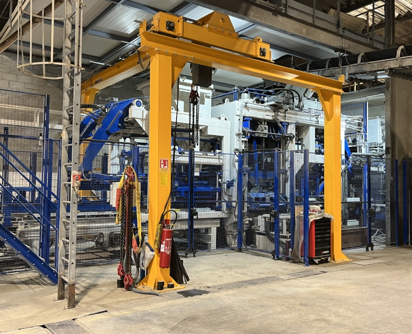 Quadra vibrating press at the Wittenheim site